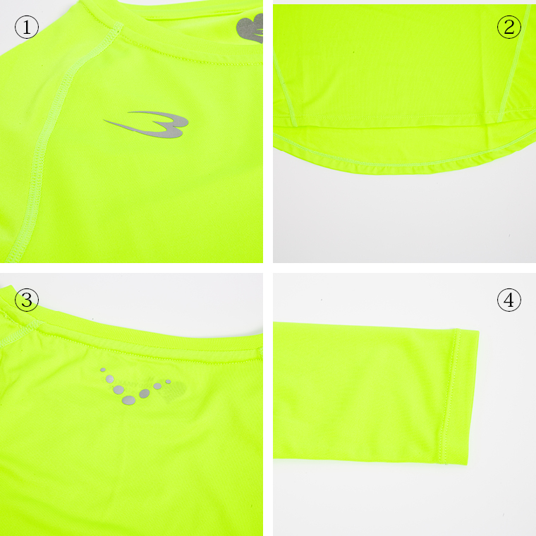 BM・DRY スムース9分丈スリーブ1 WOMEN スポーツインナー スポーツTシャツ スポーツトップス スポーツコーディネート