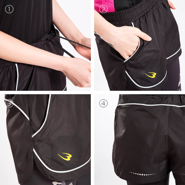 ランニングショートパンツ2 WOMEN