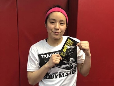沖美伶選手プロテインコメント