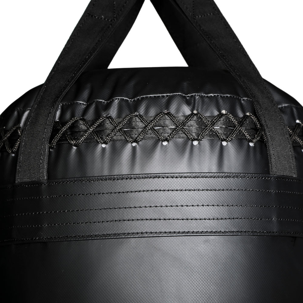 BODYMAKER サンドバッグ 黒 サンドバッグスリムタイプ 130cm ブラック×イエロー