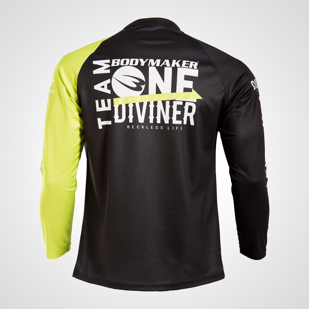 TEAM ONE×DIVINER×BODYMAKER コラボ BM・DRY ロングスリーブ