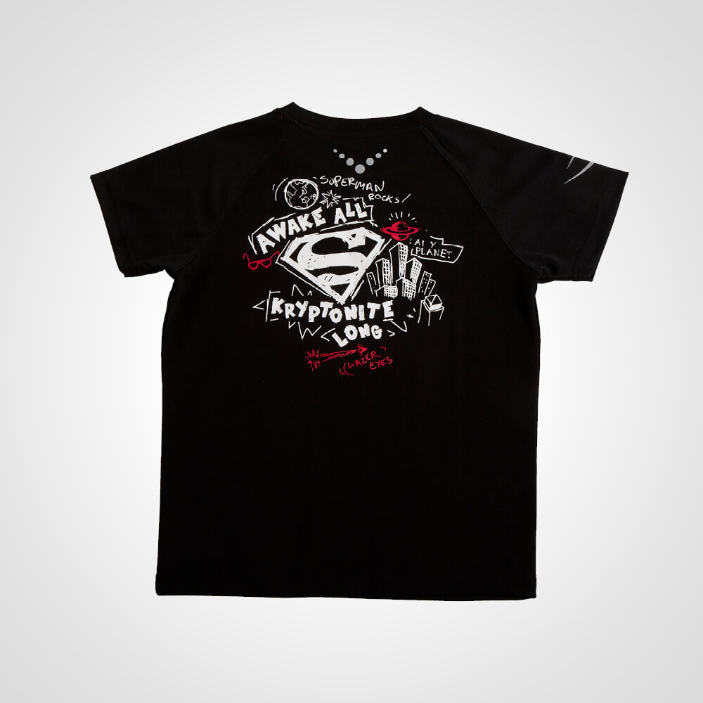 BM・DRY KIDS SUPERMAN ハーフスリーブ