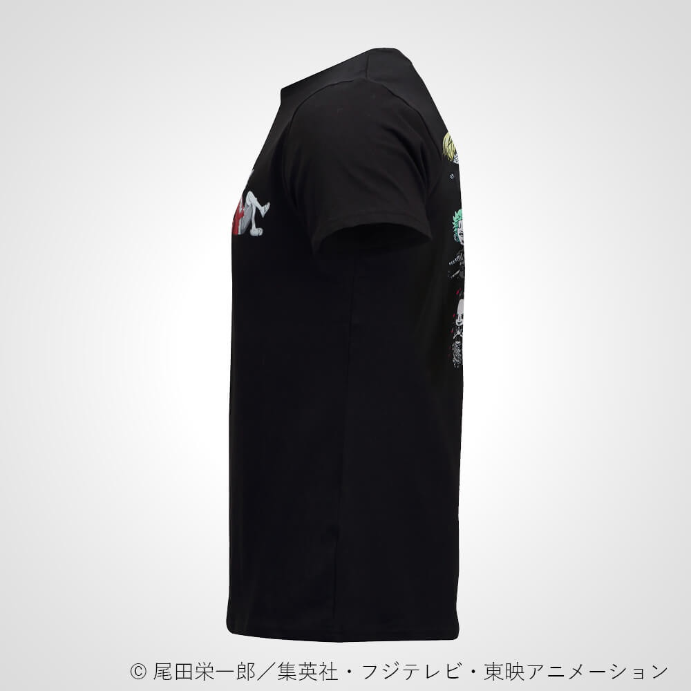 BM・DRY ワンピース 麦わらの一味 ハーフスリーブ