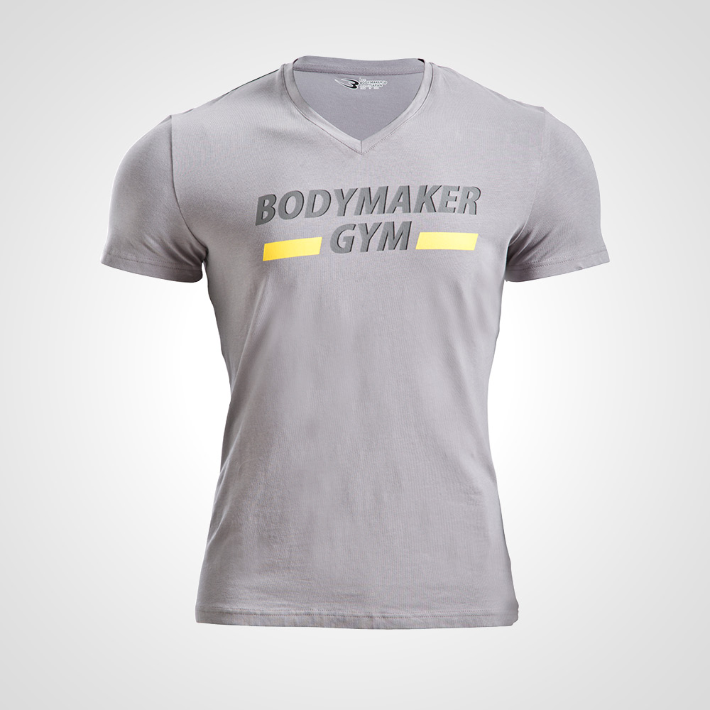 ベーシックTシャツハーフスリーブVネック3