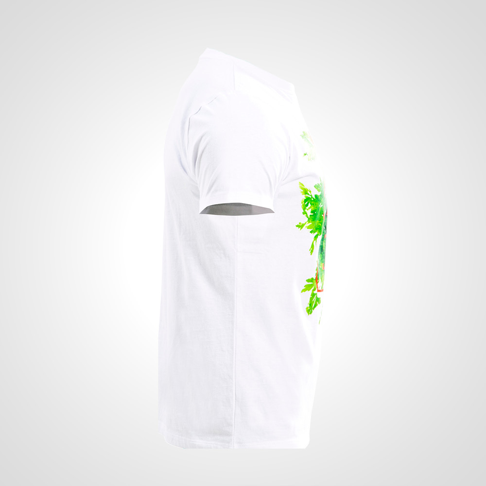 ボタニカルプリントTシャツ1