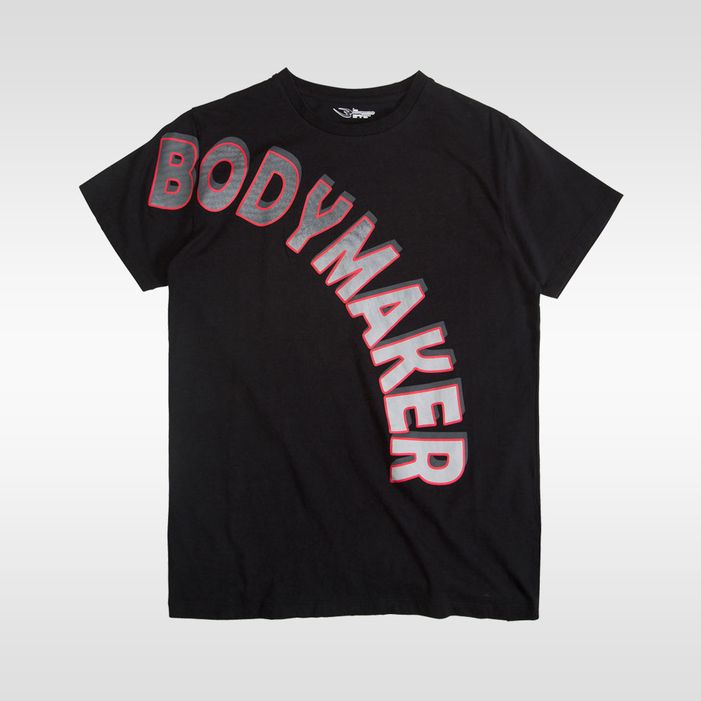 ラウンドロゴフィットTシャツ