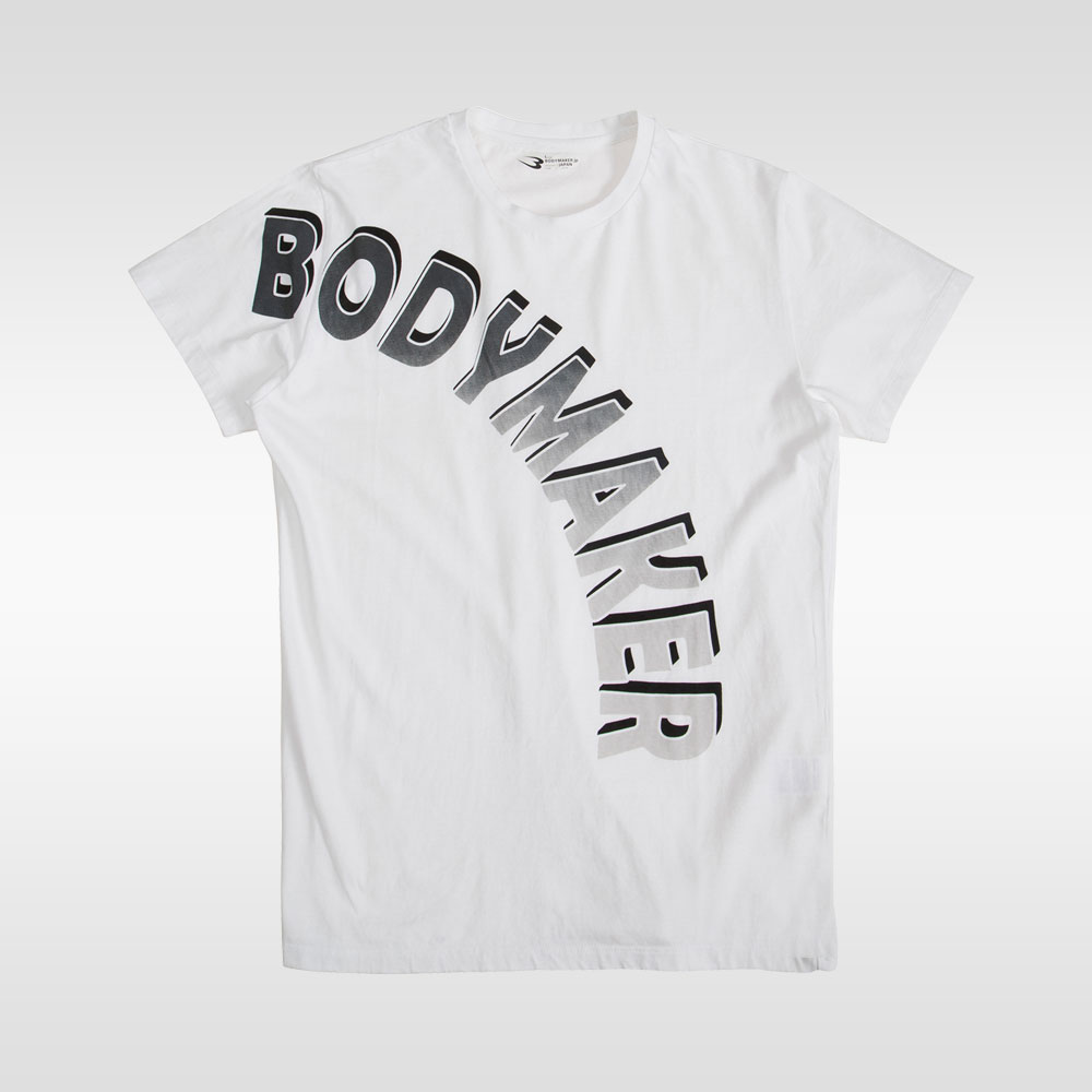 ラウンドロゴフィットTシャツ