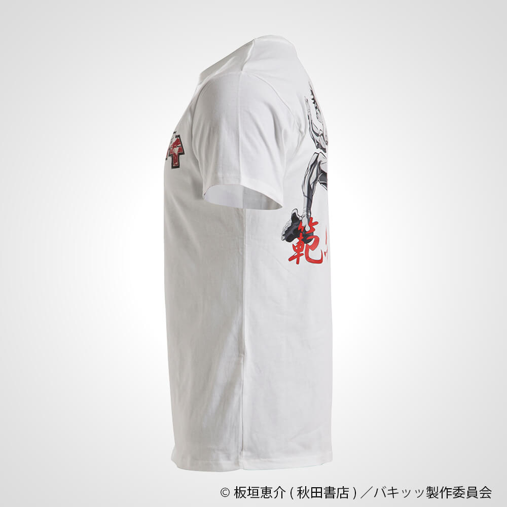 刃牙 範馬刃牙ハーフスリーブTシャツ
