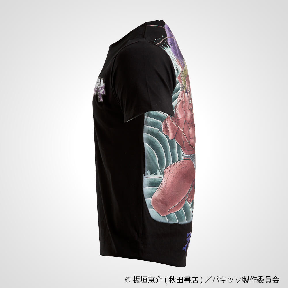 刃牙 花山薫ハーフスリーブTシャツ