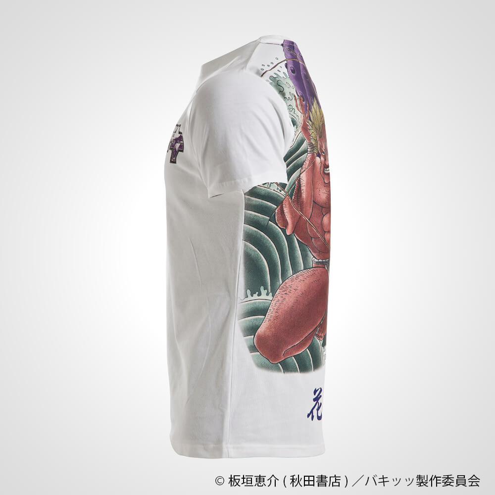 刃牙 花山薫ハーフスリーブTシャツ