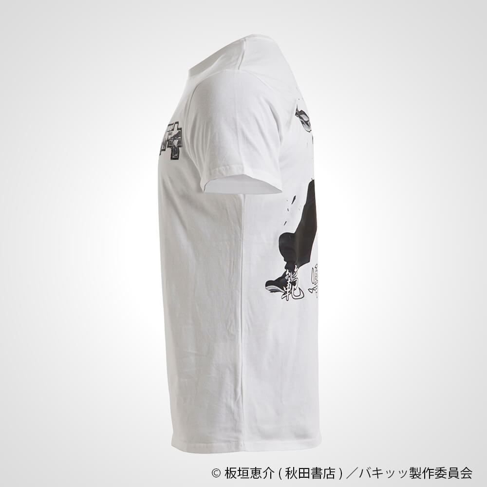 刃牙 範馬勇次郎ハーフスリーブTシャツ