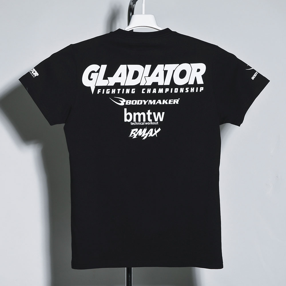 GLADIATOR×BODYMAKER BLACK Tシャツ