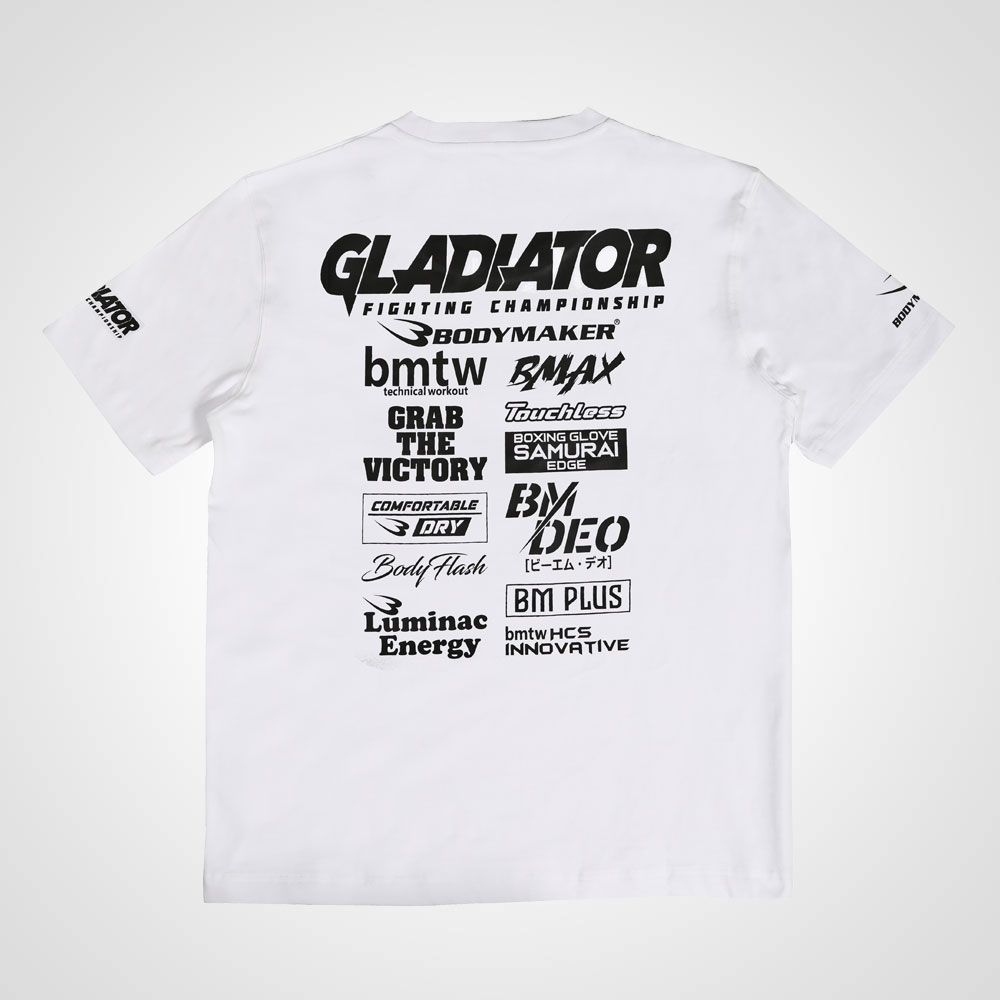 GLADIATOR × BODYMAKER COLLABORATION t−shirt
