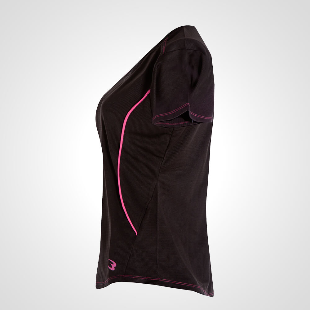 BM・DRY Vネックハーフスリーブ WOMEN S1