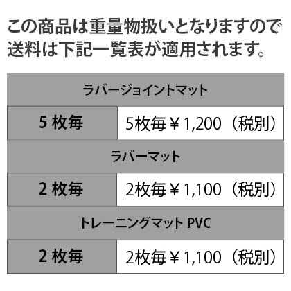 ラバージョイントマット