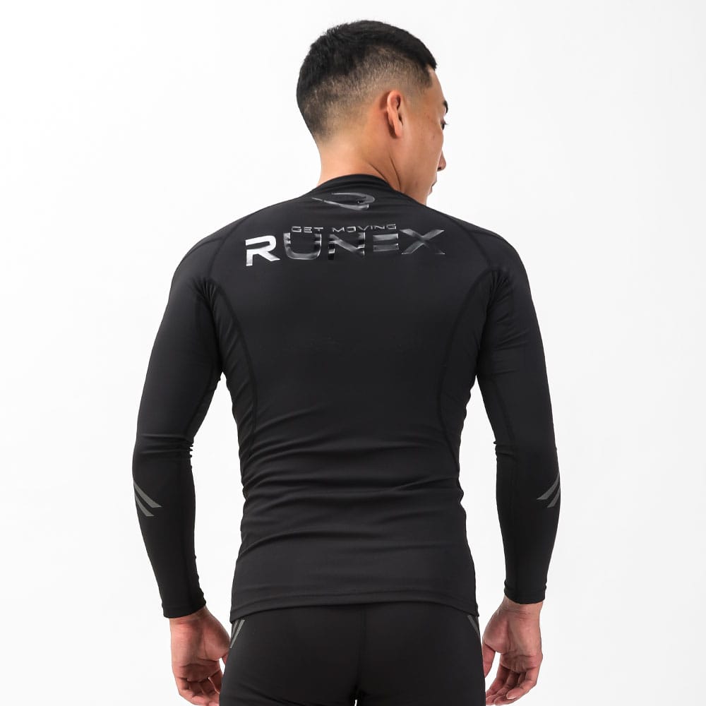kms‼️コンプレッション　メンズロングスリーブトップ RX コンプレッションロングスリーブ M ブラック MG352MBK
