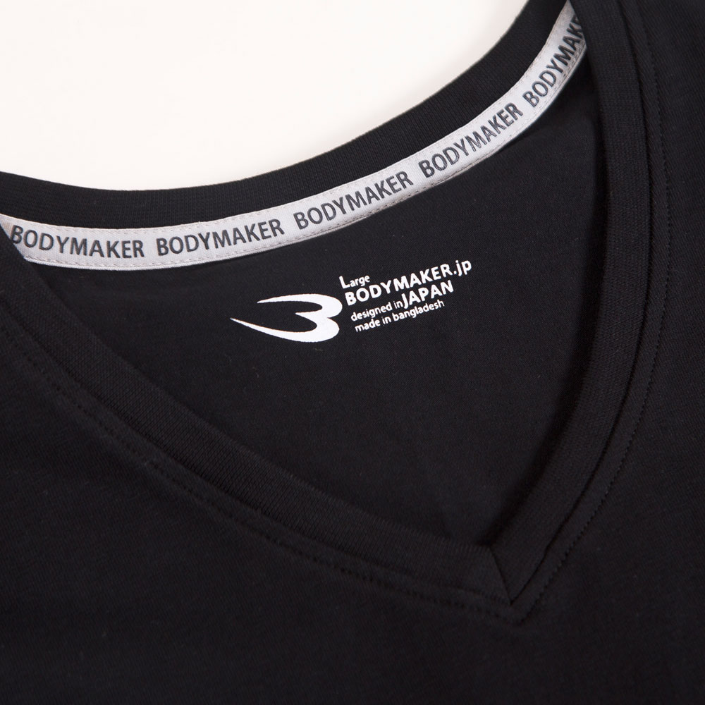 ベーシックTシャツハーフスリーブVネック