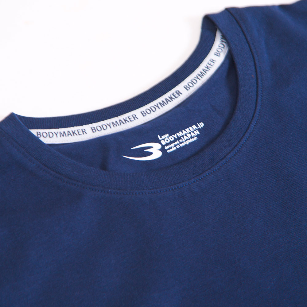 ベーシックTシャツハーフスリーブクルーネック