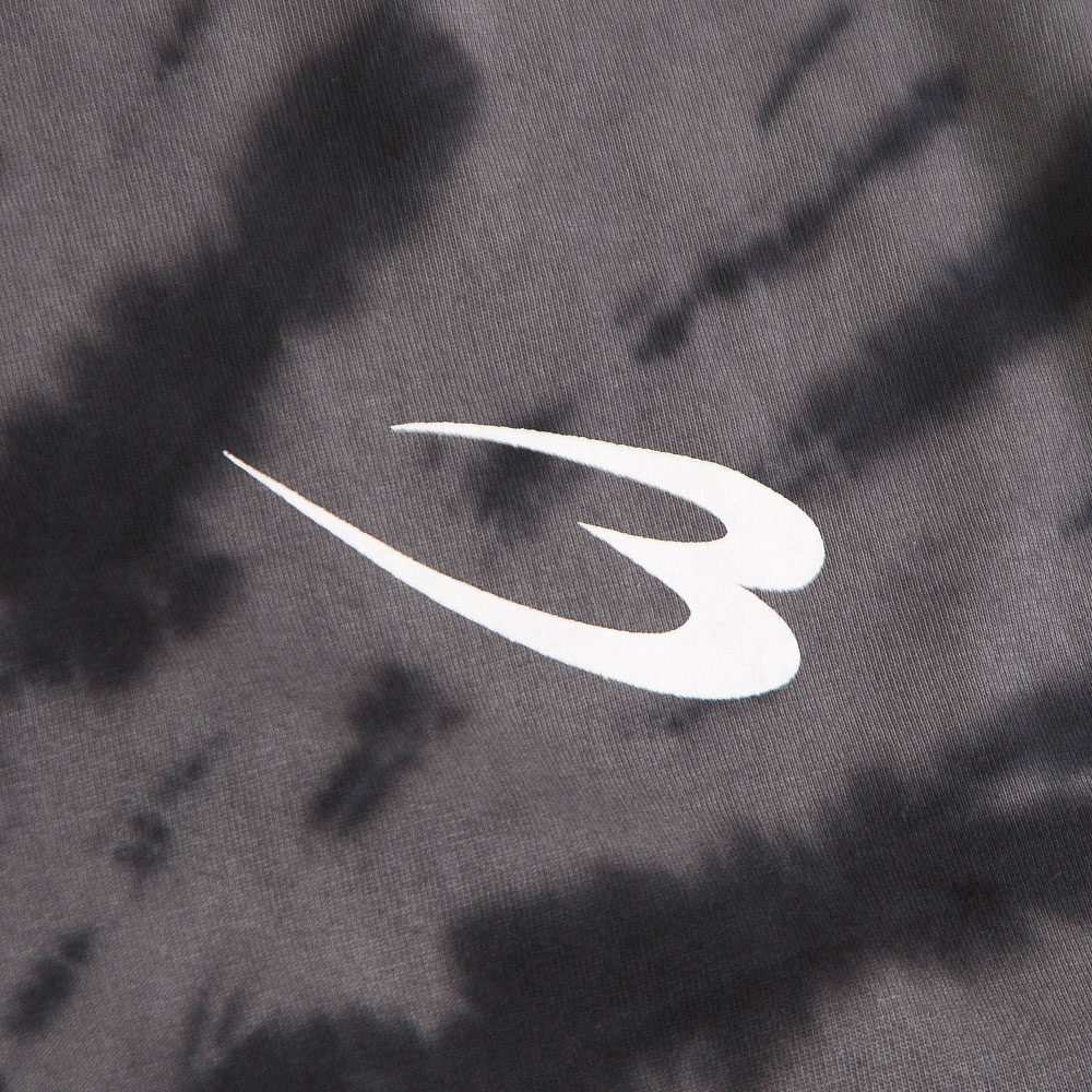 タイダイブラック ビッグTシャツ