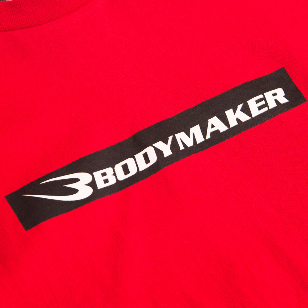 BOXロゴフィットTシャツロングスリーブ