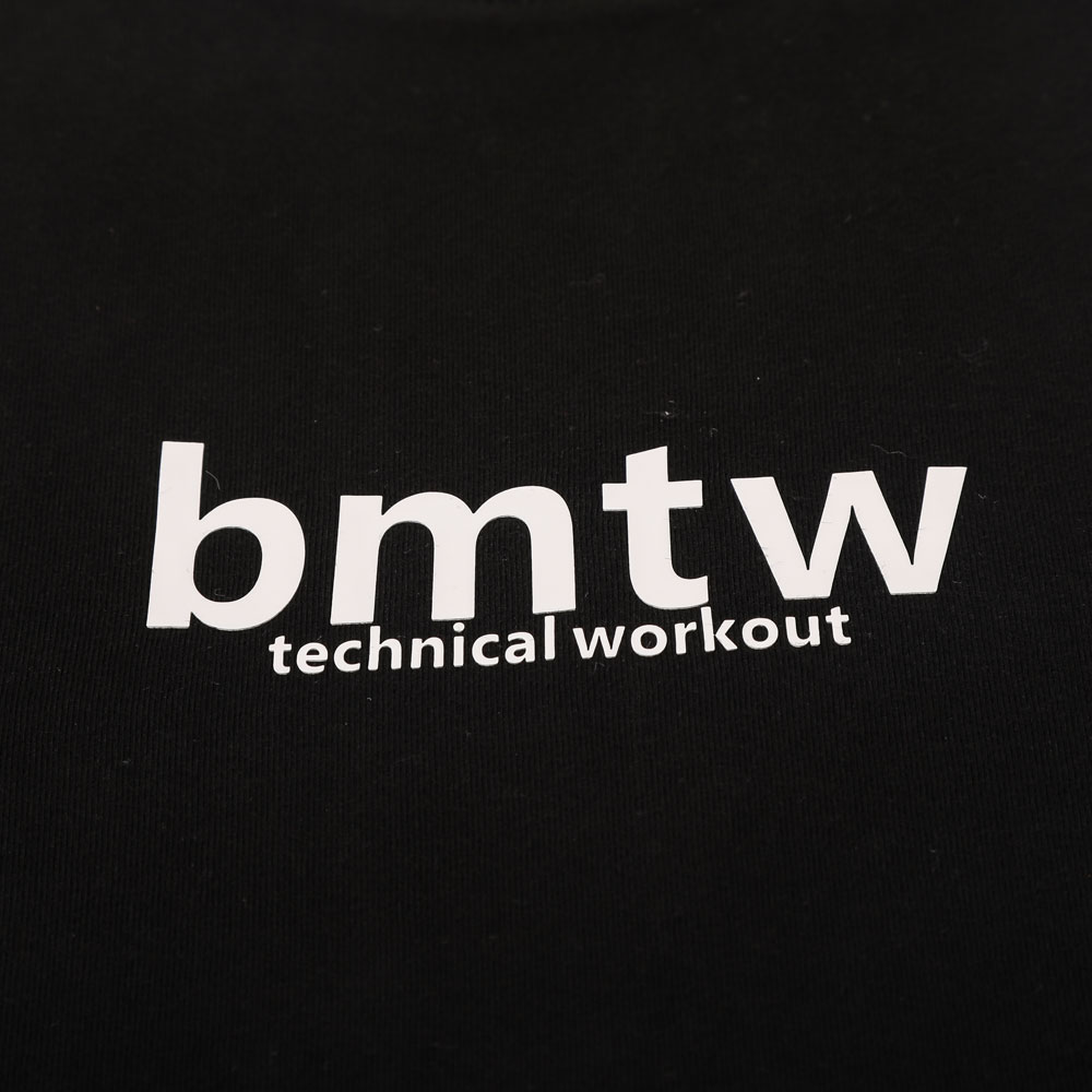 bmtw プリントノースリーブTシャツ