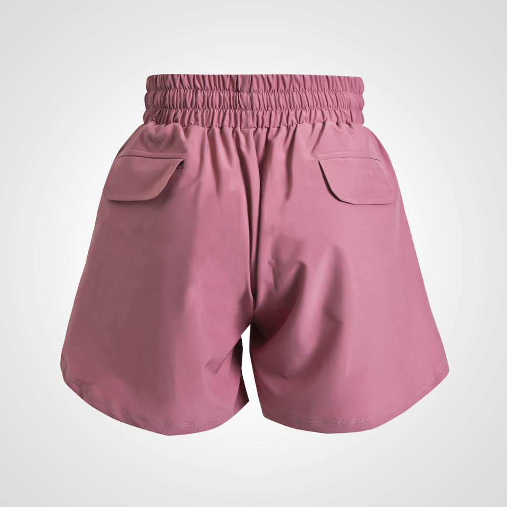 ストレッチ ショートパンツ WOMEN M ピンク WY108MPI|BODYMAKER(ボディメーカー) スポーツ用ショートパンツ★黒&ピンク