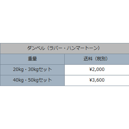 ラバーダンベルセットNR60kg