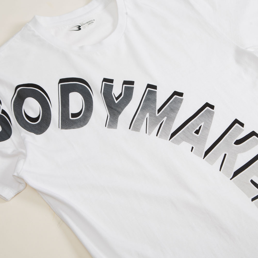 ラウンドロゴフィットTシャツ