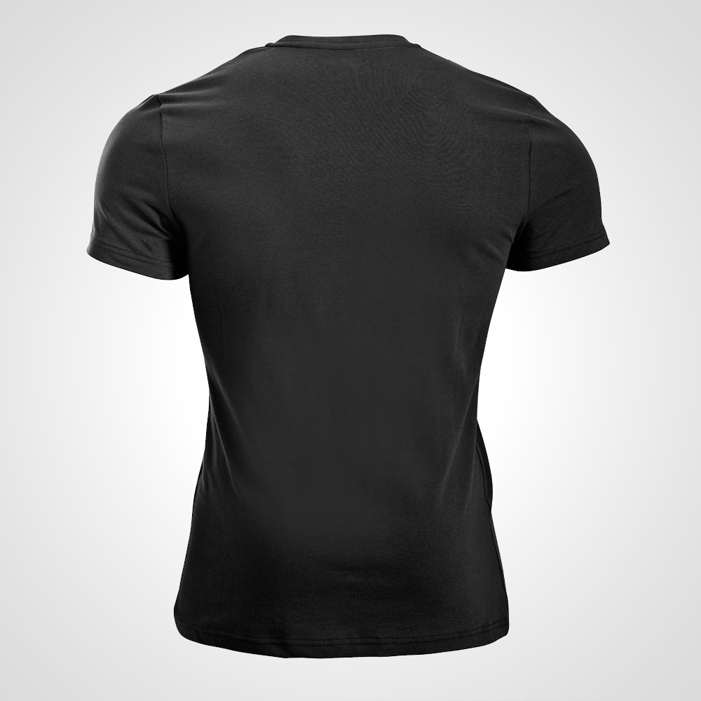 ベーシックTシャツハーフスリーブVネック1