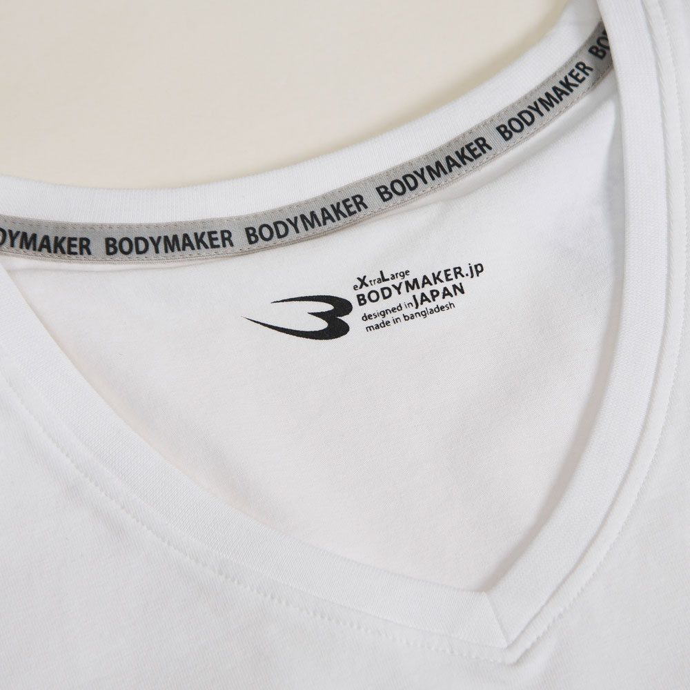 ベーシックTシャツハーフスリーブVネック
