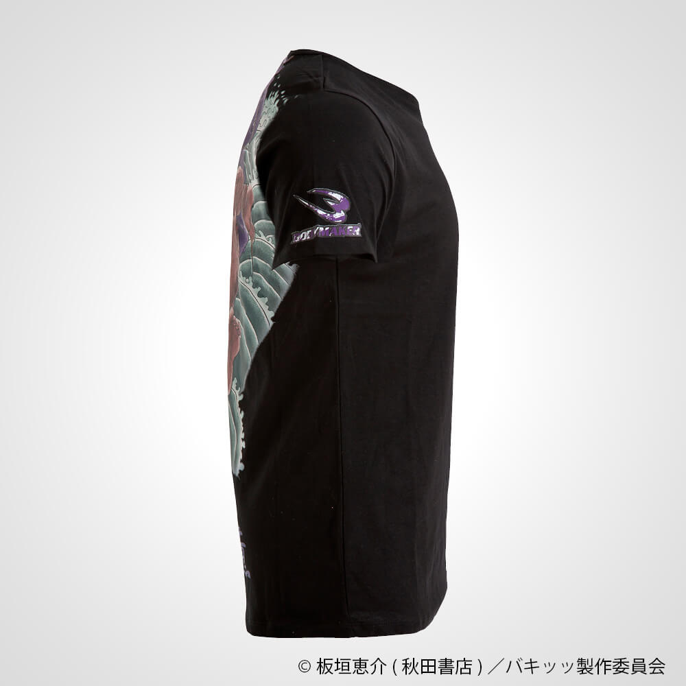 刃牙 花山薫ハーフスリーブTシャツ