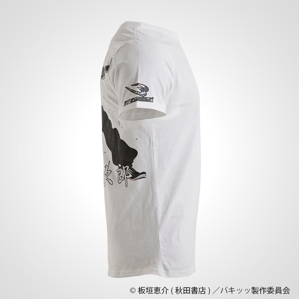 刃牙 範馬勇次郎ハーフスリーブTシャツ