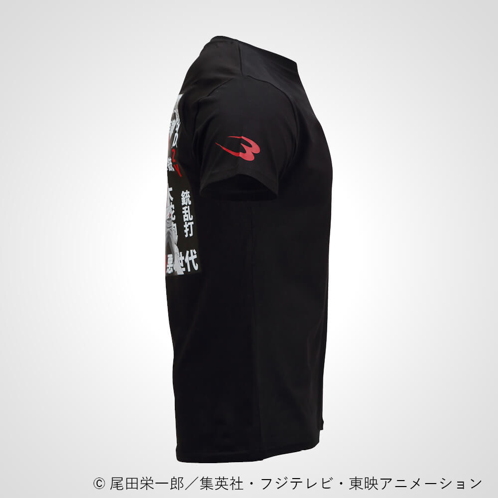 ワンピース ルフィ ハーフスリーブTシャツ