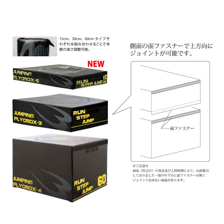 プライオボックス ジャンピングプライオBOX3 ジャンピングプライオBOX3種セット TG480ST|BODYMAKER