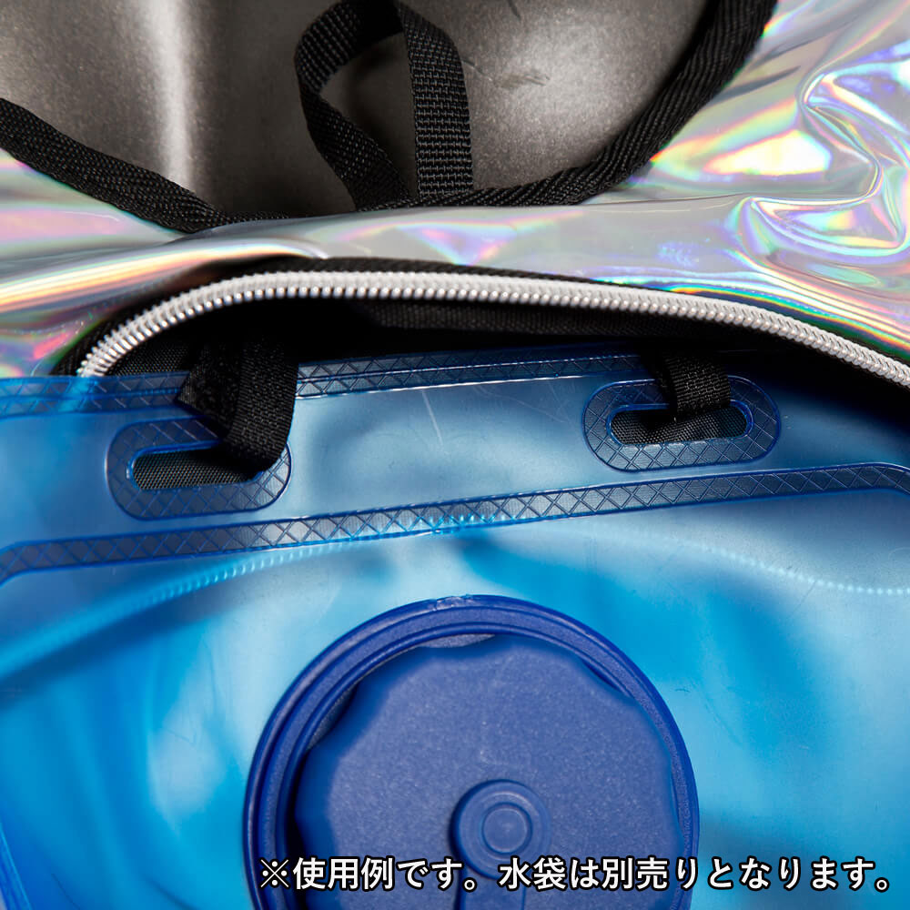 メタリックランニングリュック