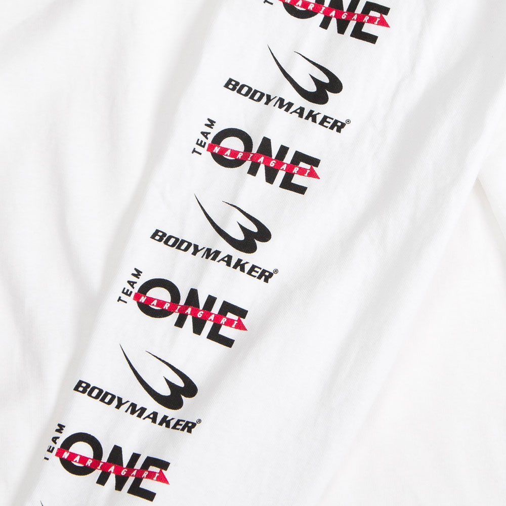 TEAM ONE×BODYMAKER ロングスリーブ ビッグTシャツ