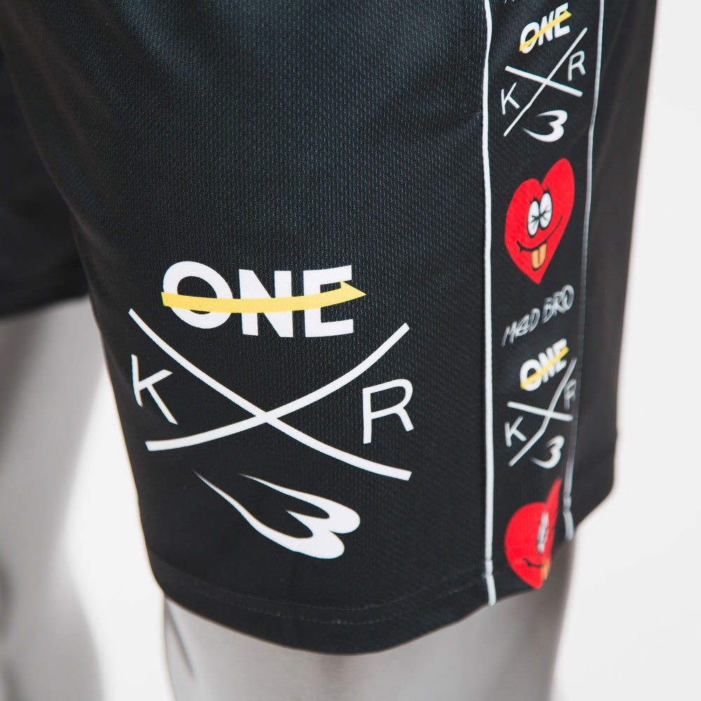 TEAM ONE×MAD BRO×BODYMAKER コラボ セコンドウエア BM DRY ハーフパンツ2
