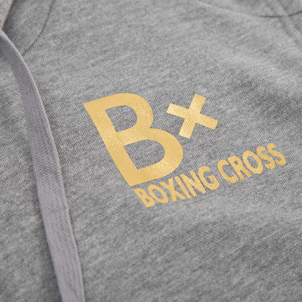 B×Boxing Cross スウェットノースリーブパーカー