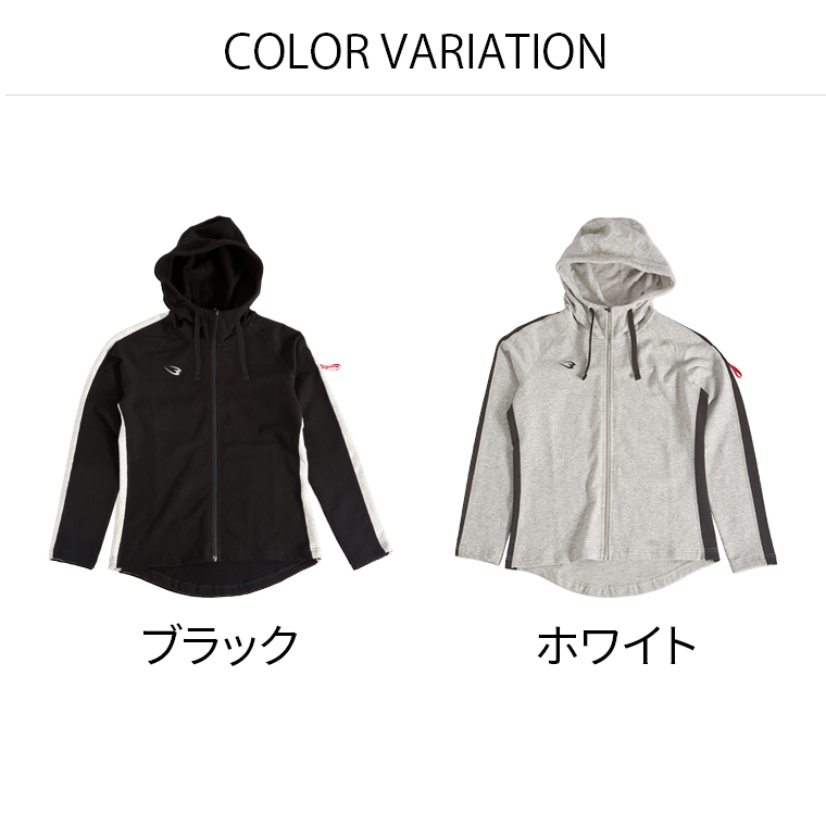 BM・GYM ウェアパーカー WOMEN