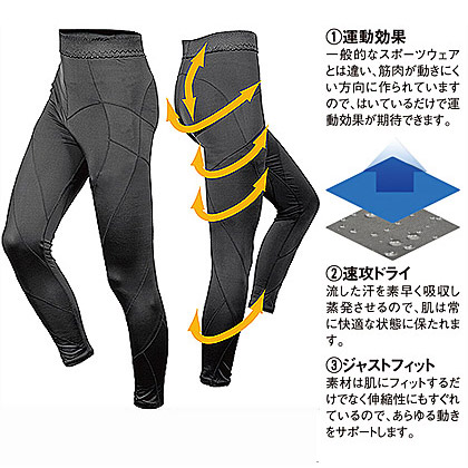スーパーコンプレッションパンツ メンズ