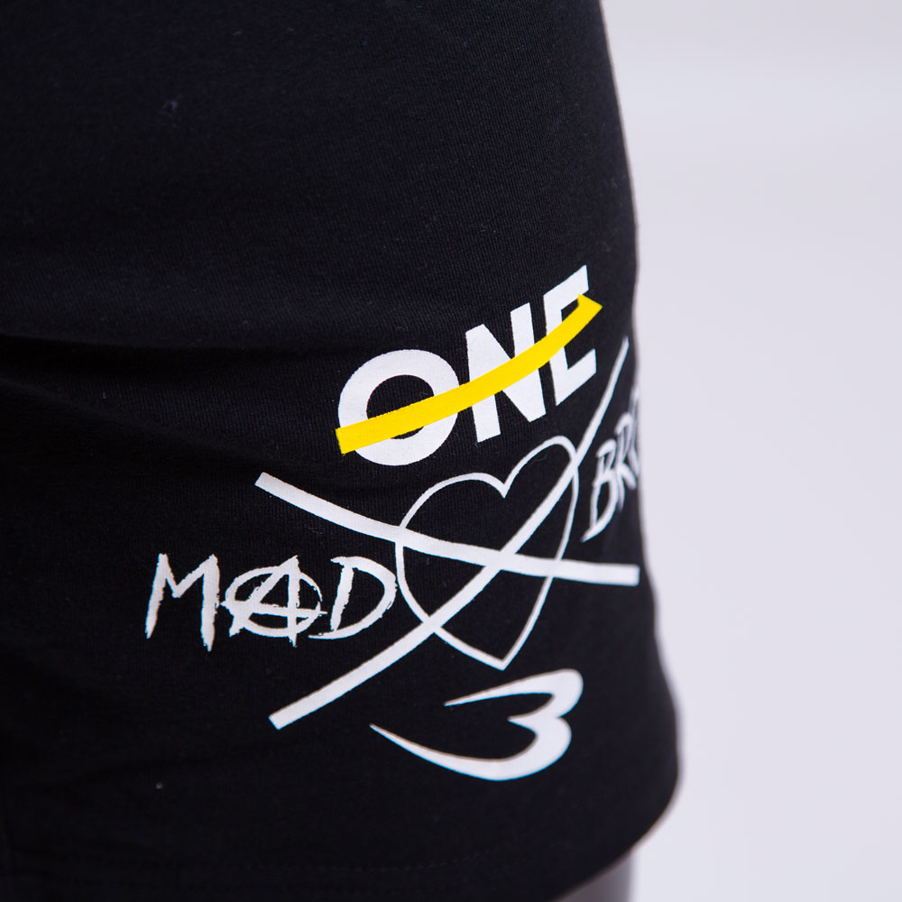 TEAM ONE×MAD BRO×BODYMAKER コラボ セコンドウエア ストレッチ ハーフパンツ