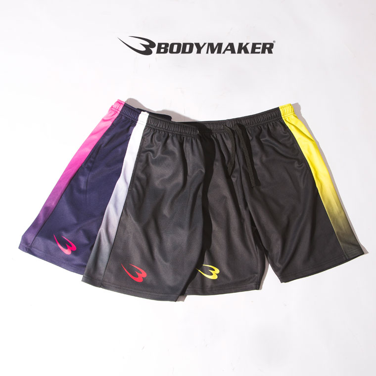 BM・DRY グラデーションプリント ハーフパンツ