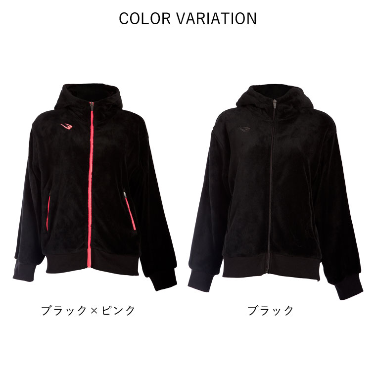 ボアフリースパーカーWOMEN2