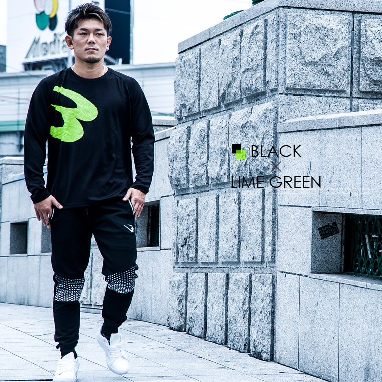 BM・DRY ビッグBロゴ ロングスリーブ