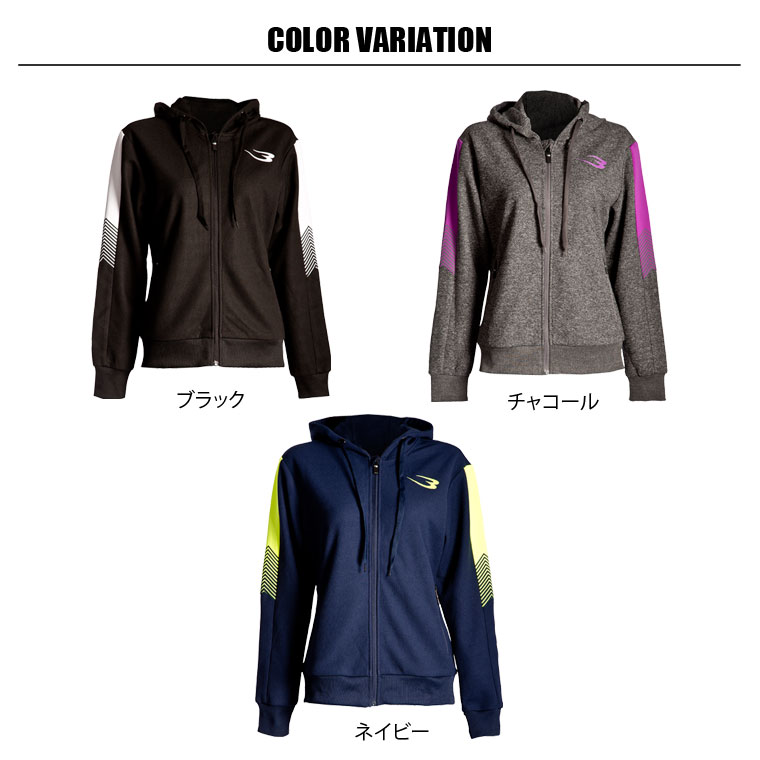 BM・DRY HEAVY パーカー1 WOMEN