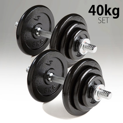 ハンマートーンダンベルセット40kg