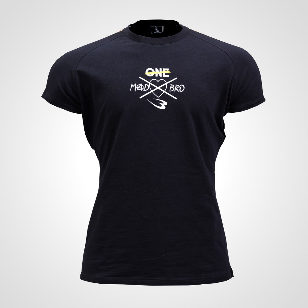 TEAM ONE×MAD BRO×BODYMAKER コラボ セコンドウエア ストレッチ ハーフスリーブ