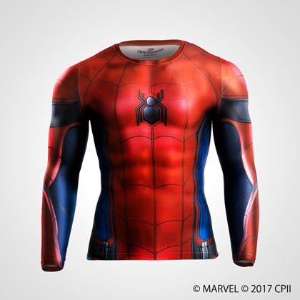 BM・GEAR <スパイダーマン HOMECOMING> ロングスリーブ