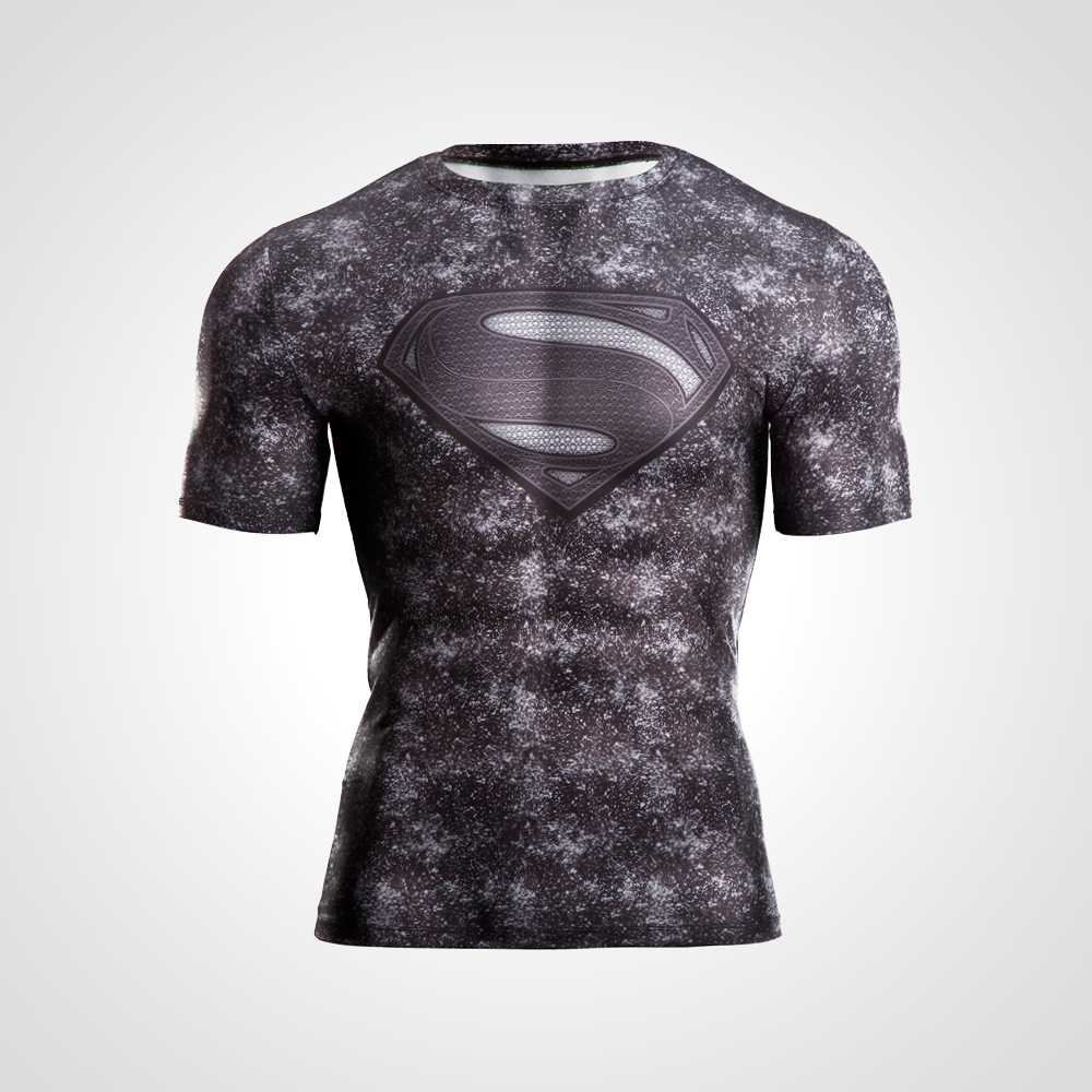 BM・GEAR SUPERMAN LOGO BLACK ハーフスリーブ