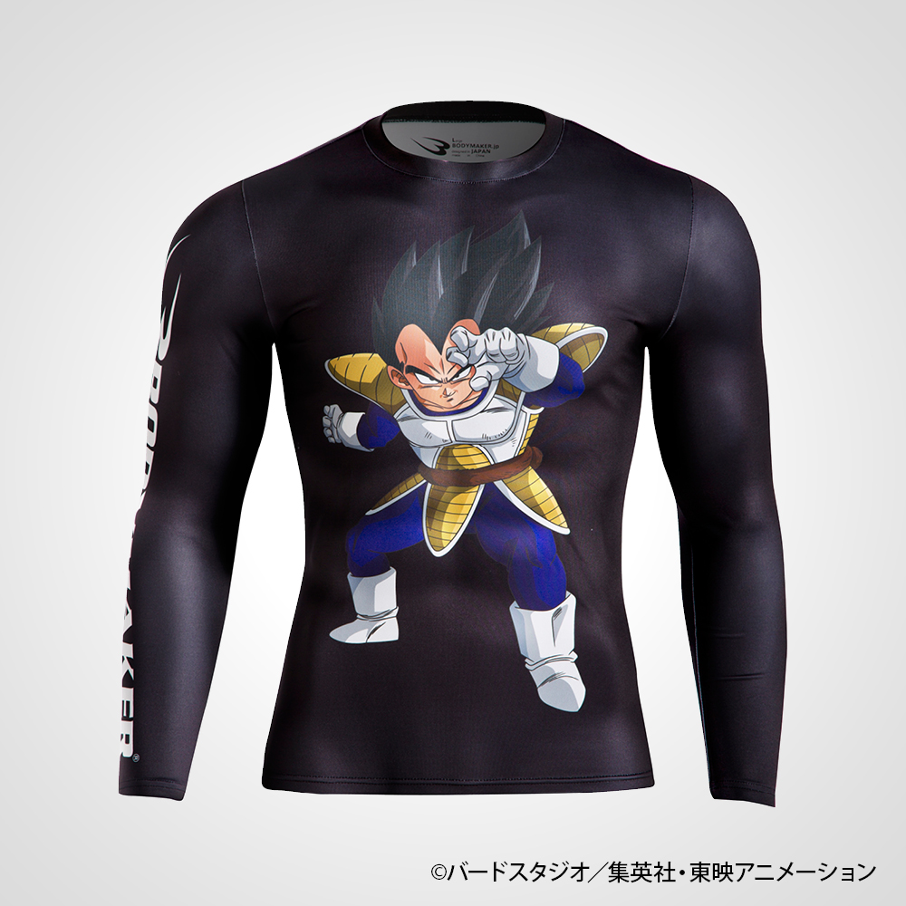 BM・GEAR ドラゴンボールZ ベジータ ロングスリーブ